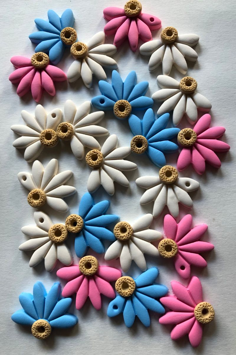 Half Daisy Earrings